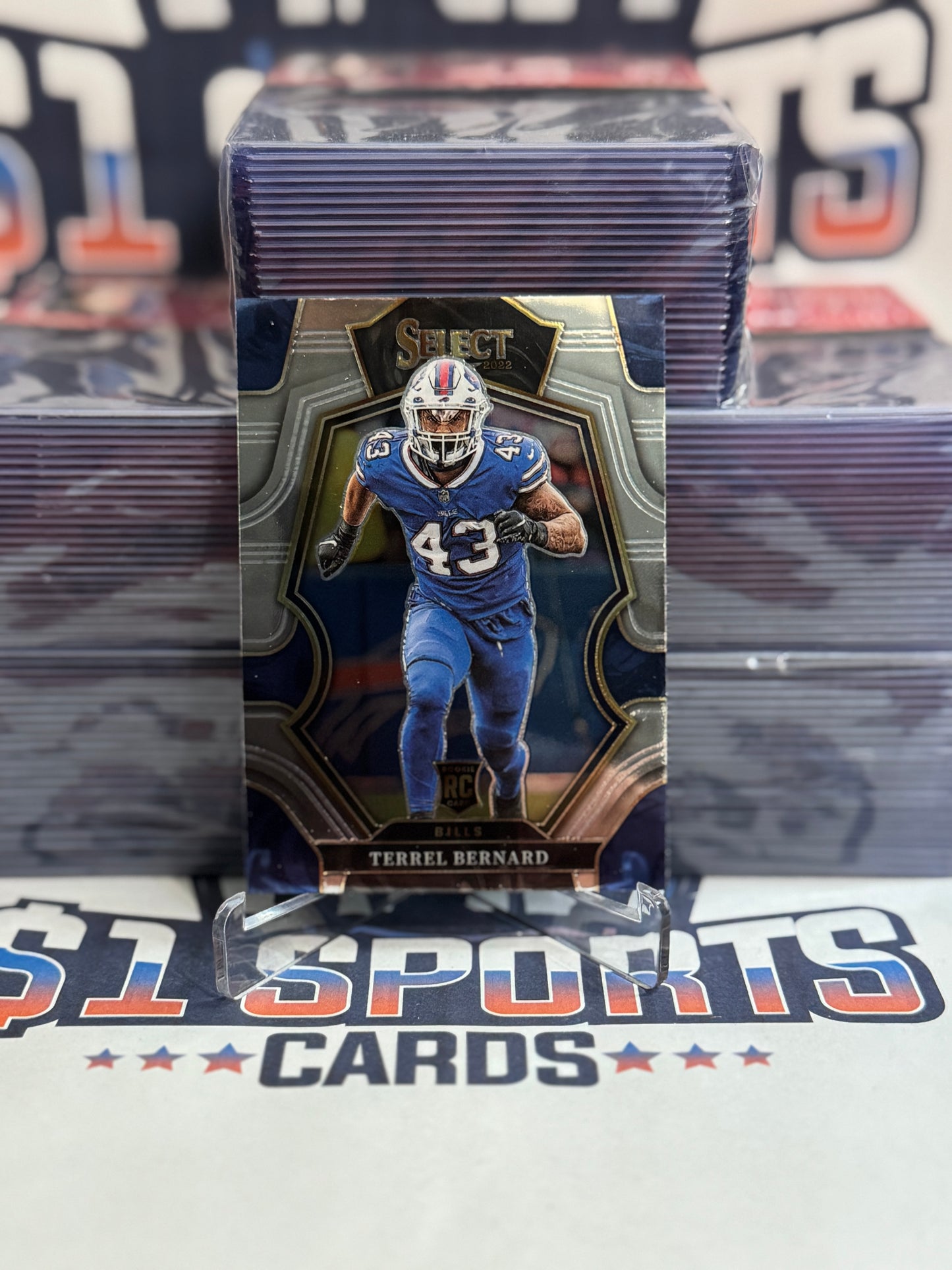 2022 Panini Select Terrel Bernard Rookie #113