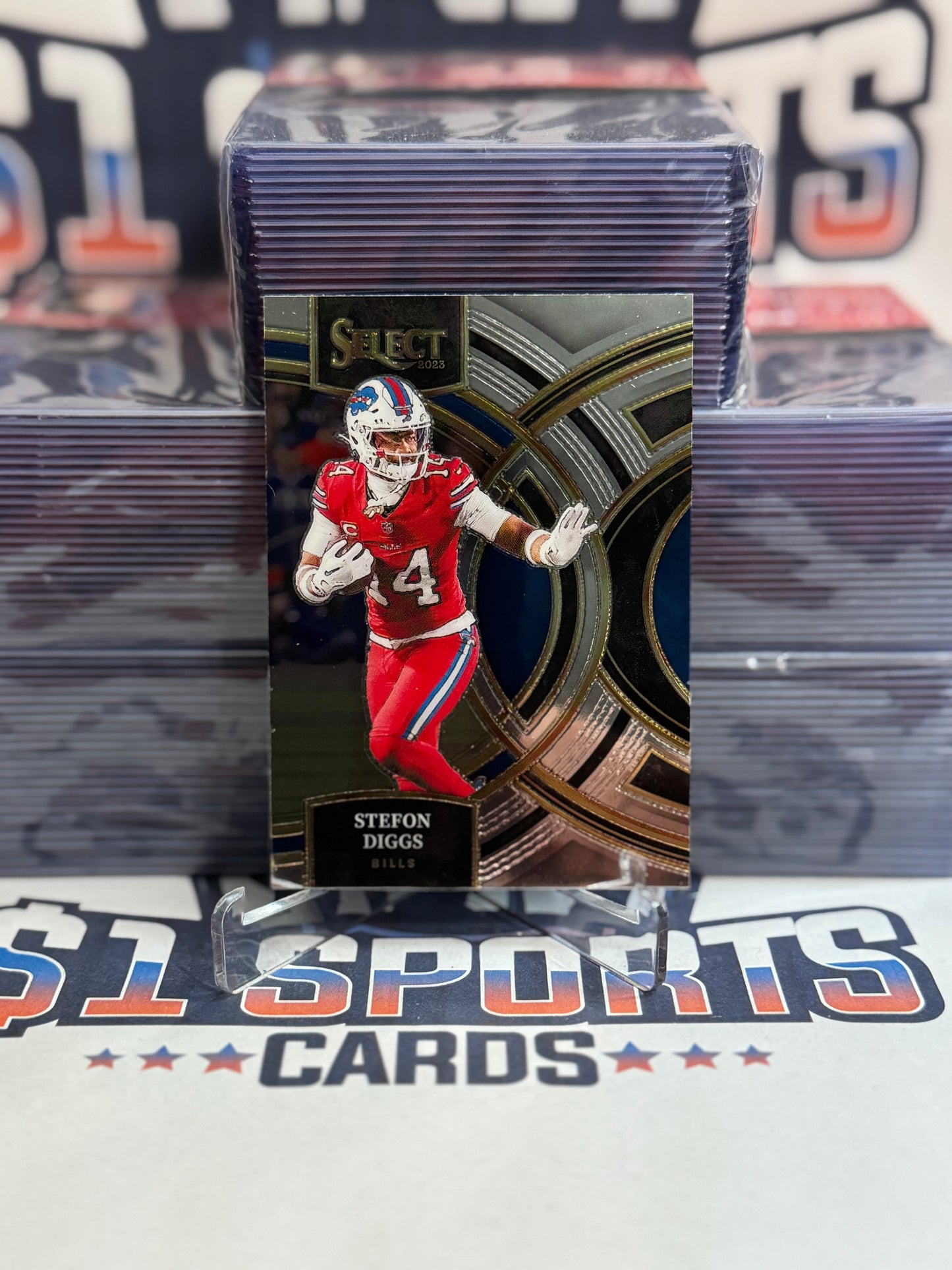 2023 Panini Select (Premier Level) Stefon Diggs #187