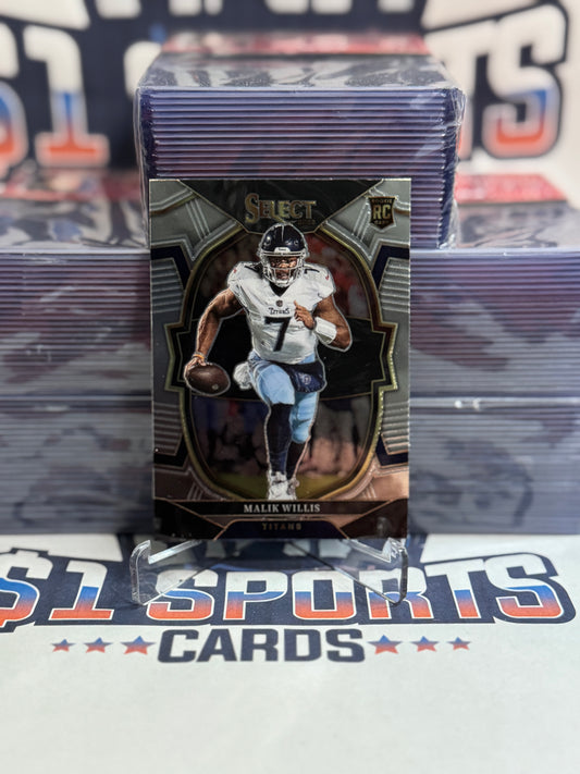 2022 Panini Select Malik Willis Rookie #38