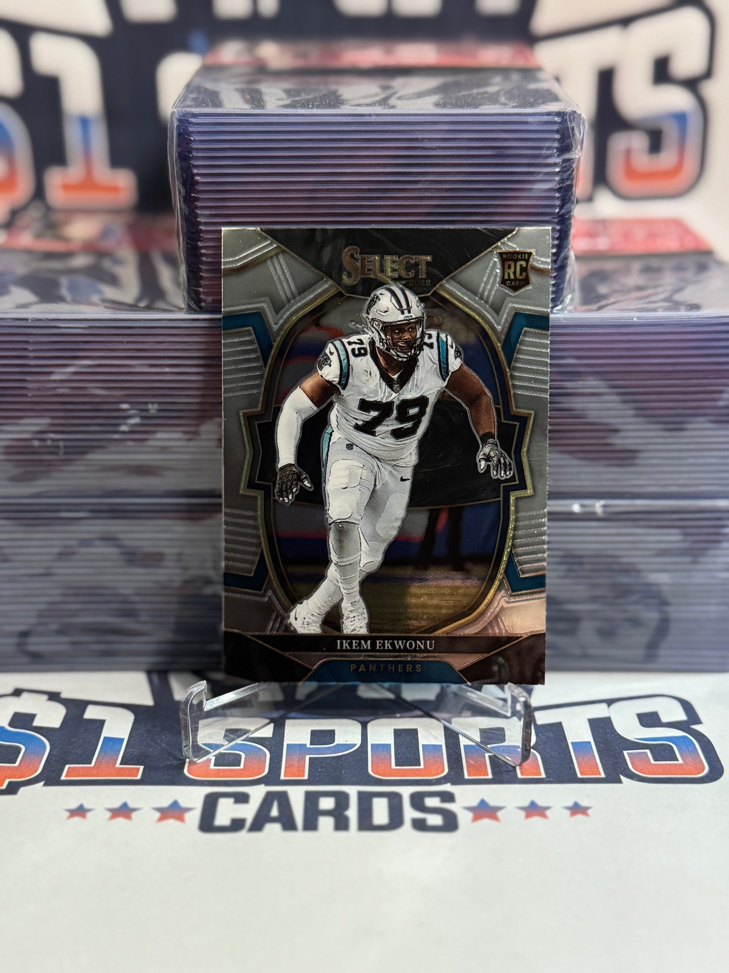 2023 Panini Select Ikem Ekwonu Rookie #34