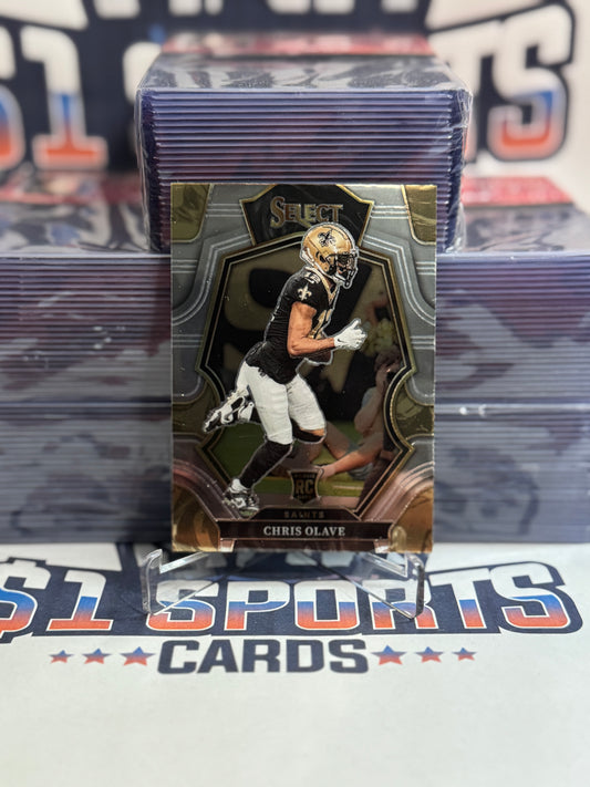 2022 Panini Select (Premier Level) Chris Olave Rookie #170