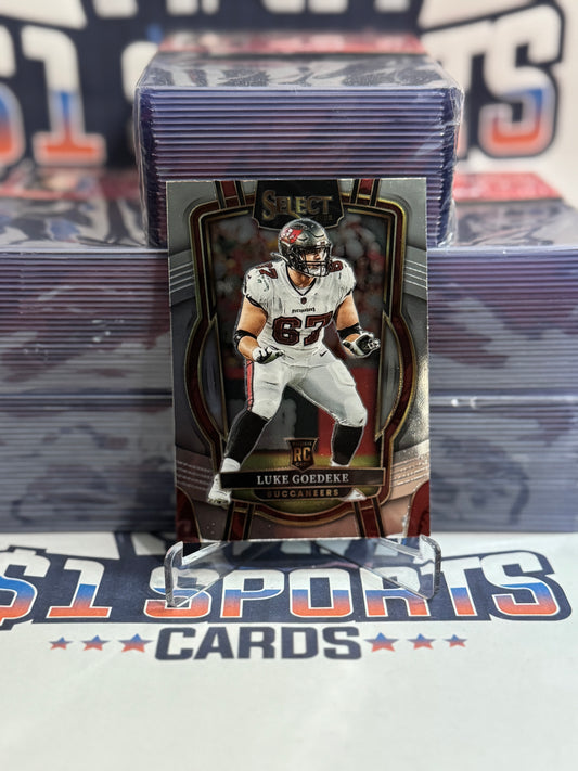 2022 Panini Select (Club Level) Luke Goedeke Rookie #209