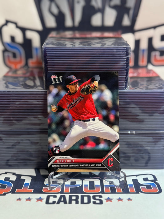 2023 Topps Now (/1,179) Tanner Bibee Rookie #193