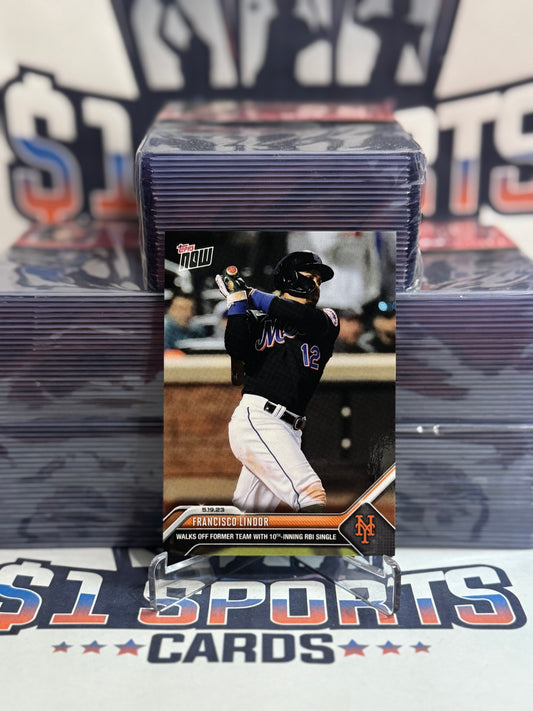 2023 Topps Now (/519) Francisco Lindor #321