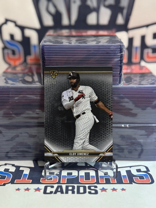 2021 Topps Triple Threads (Black 7/50) Eloy Jimenez #34