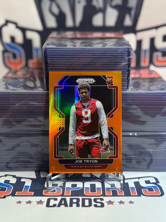 2021 Panini Prizm (Orange Prizm 201/249) Joe Tryon Rookie #381