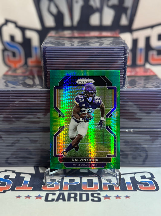 2021 Panini Prizm (Green Hyper Prizm 84/175) Dalvin Cook #129