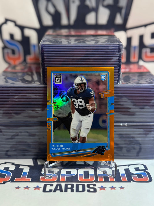 2020 Donruss Optic (Bronze Prizm 5/199) Yetur Gross-Matos Rookie #113