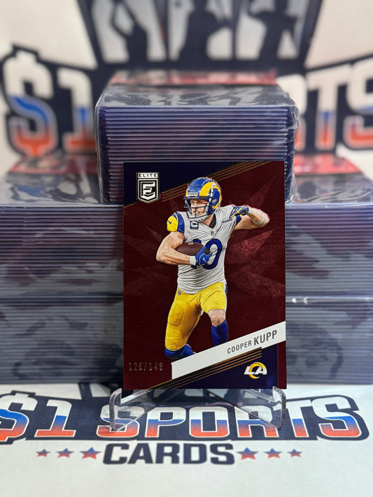 2023 Donruss Elite (Red 126/199) Cooper Kupp #18