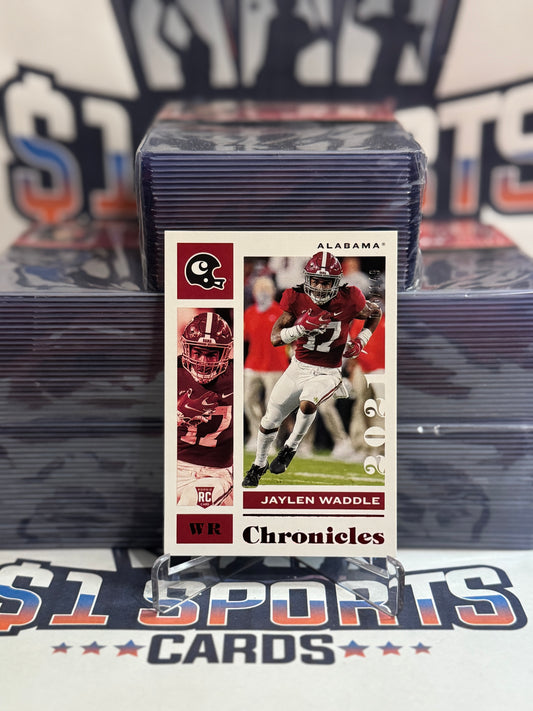 2021 Panini Chronicles Draft Picks (Red 16/149) Jaylen Waddle Rookie #7