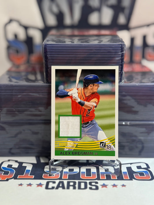 2018 Donruss (1984 Redux Relic) Alex Bregman #R84-AB