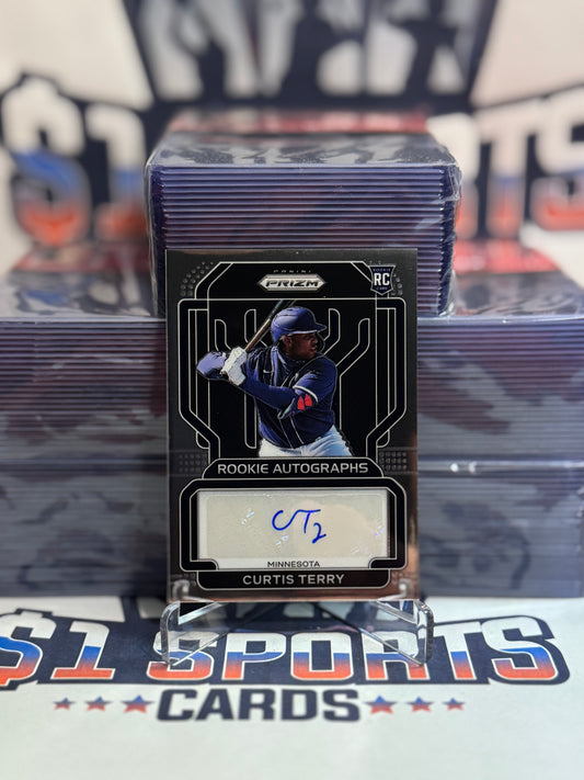 2022 Panini Prizm (Rookie Autographs) Curtis Terry #RA-CT