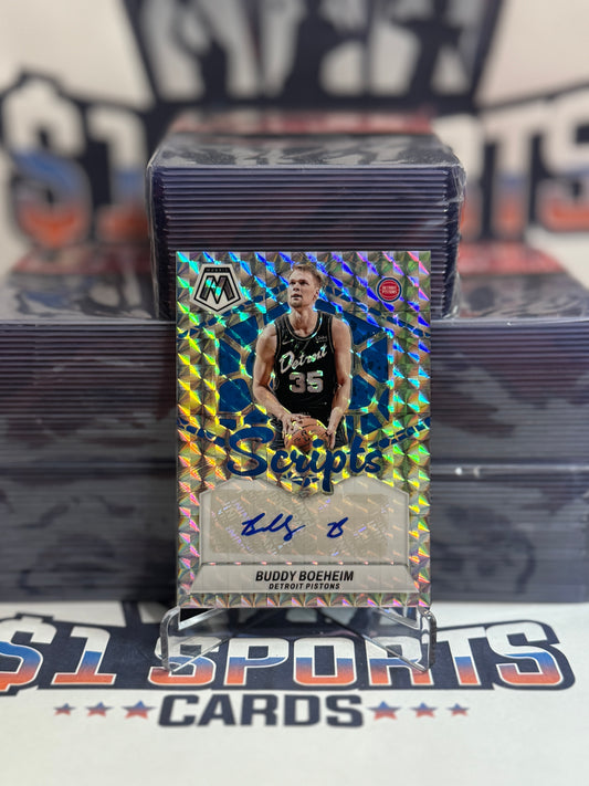 2023 Panini Mosaic (Mosaic Prizm, Scripts Auto) Buddy Boeheim #MS-BBP
