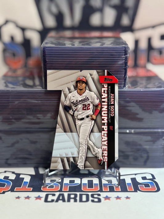 2021 Topps (Platinum Players) Juan Soto #PDC-39