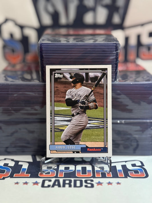 2021 Topps (1992 Redux) Aaron Judge #T92-2