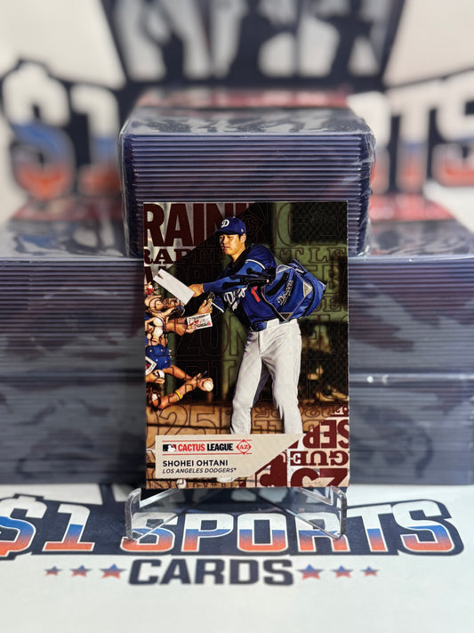 2025 Topps (Training Grounds) Shohei Ohtani #TG-10