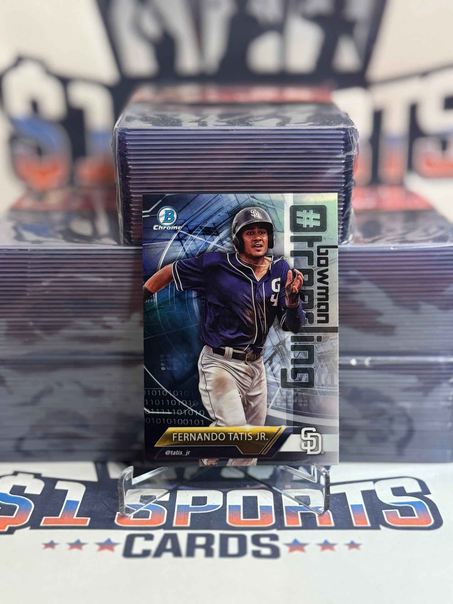 2018 Bowman Chrome (#Trending) Fernando Tatis Jr. #FT