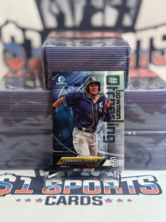 2018 Bowman Chrome (#Trending) Fernando Tatis Jr. #FT