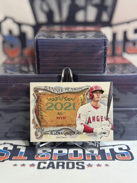 2022 Topps Allen & Ginter (Banner Season) Shohei Ohtani #BS-5