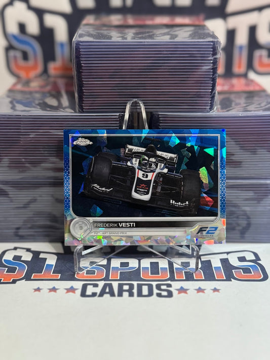 2022 Topps Chrome Sapphire Formula One Frederik Vesti #137