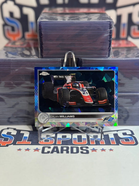 2022 Topps Chrome Sapphire Formula One Calan Williams #146