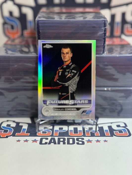 2022 Topps Chrome Formula One (Refractor, Future Stars) Amaury Cordeel #98