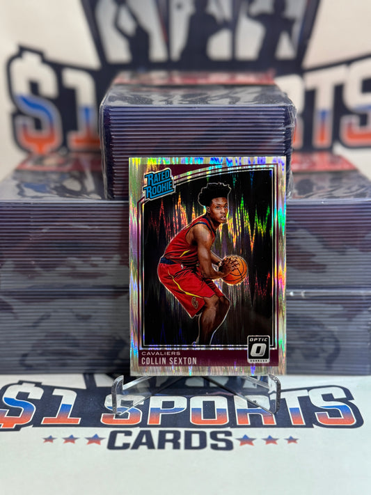 2019 Panini Prizm (Shock Prizm) Collin Sexton Rookie #180