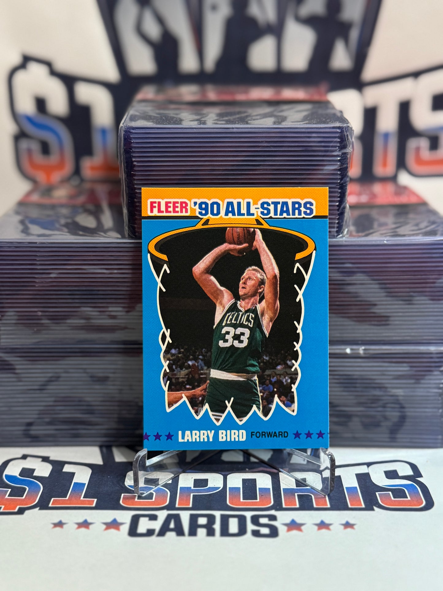 1990 Fleer (All-Stars) Larry Bird #2
