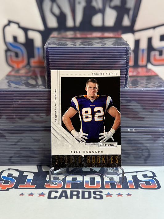 2011 Panini Rookies & Stars (Studio Rookies 29/500) Kyle Rudolph Rookie #35