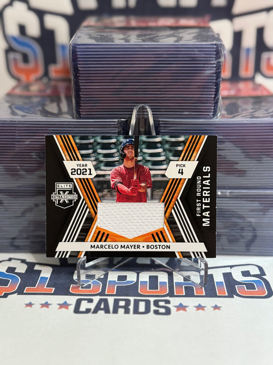 2021 Panini Elite Extra Edition (First Round Materials Relic) Marcelo Mayer #FRM-MM