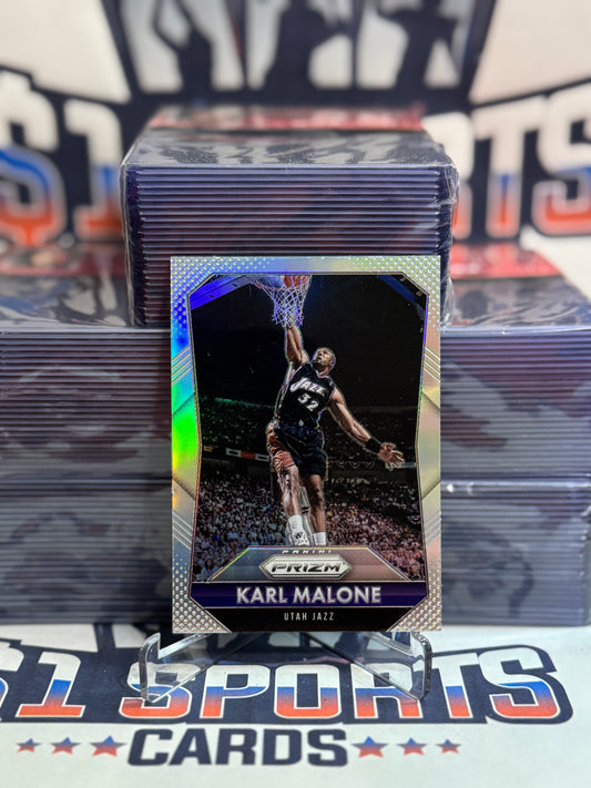 2015 Panini Prizm (Silver Prizm) Karl Malone #259