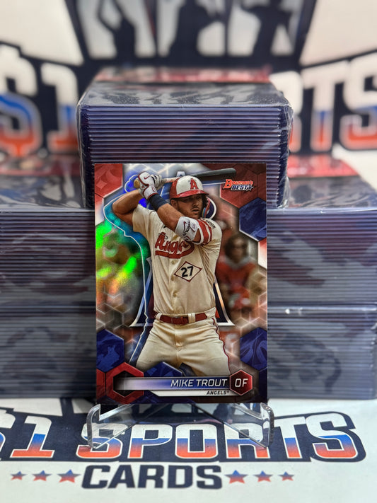 203 Bowman's Best (Refractor) Mike Trout #44