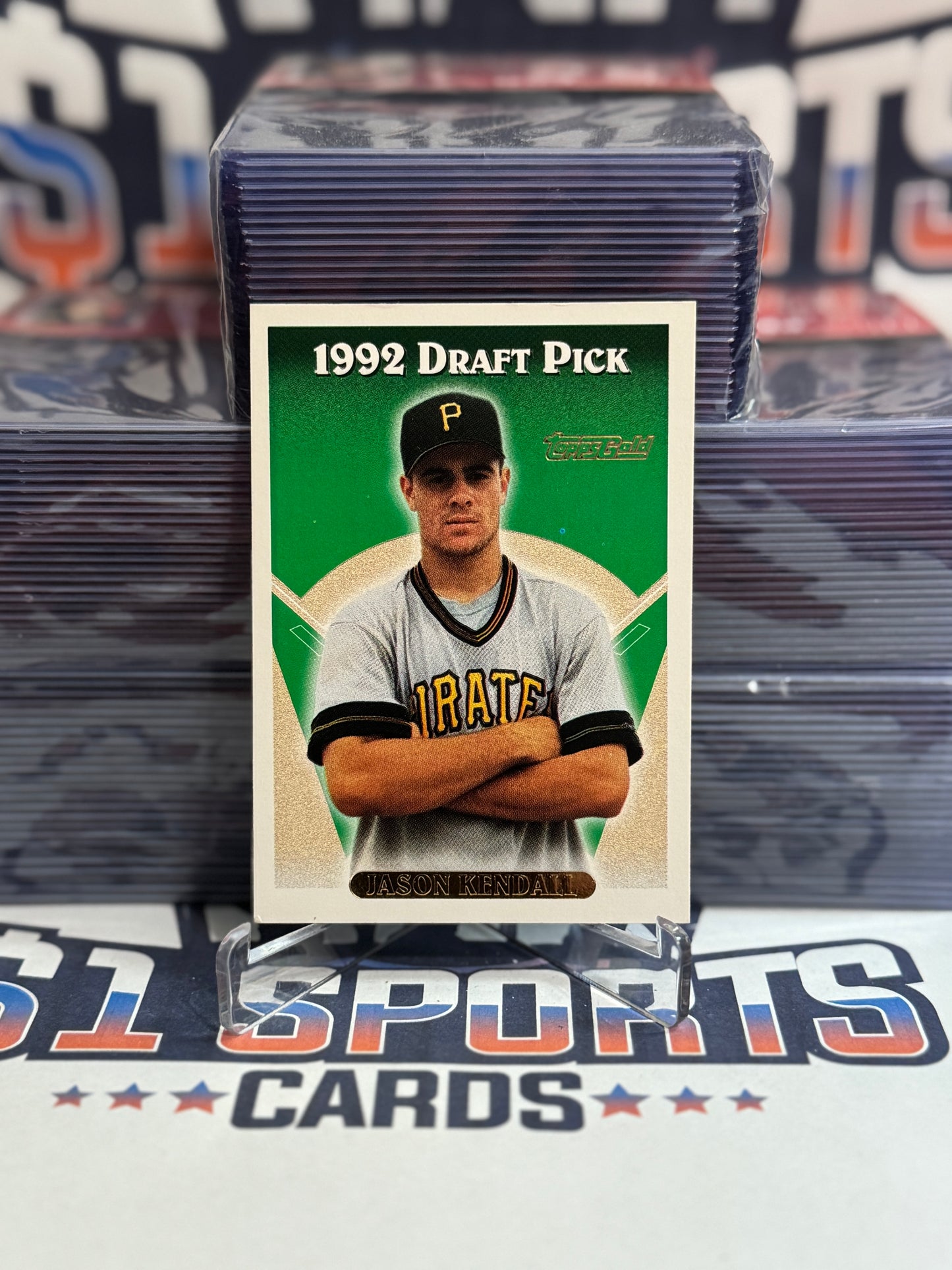 1993 Topps (Gold, Draft Pick) Jason Kendell Rookie #334