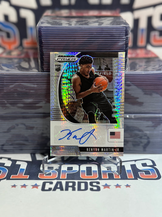 2020 Panini Prizm Draft Picks (Silver Prizm Auto) KJ Martin Rookie #PA-KM