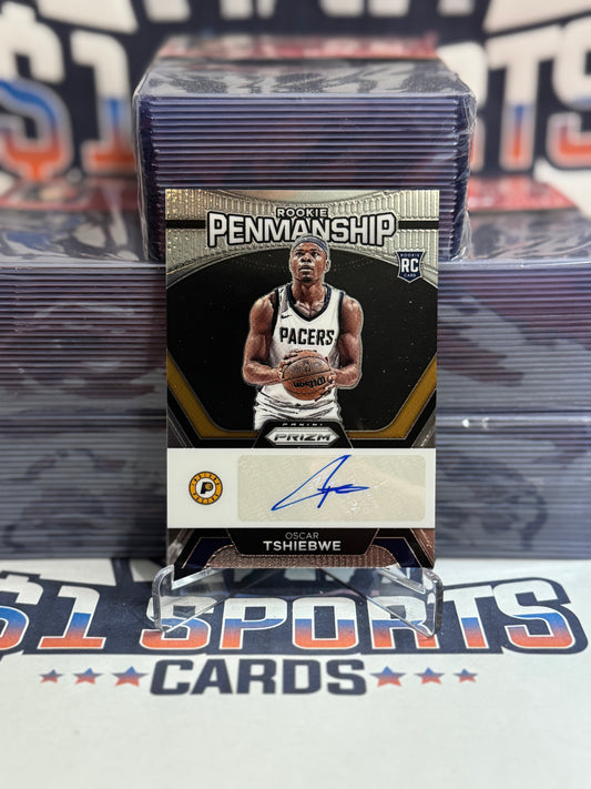 2023 Panini Prizm (Rookie Penmanship Auto) Oscar Tshiebwe #RP-OTW