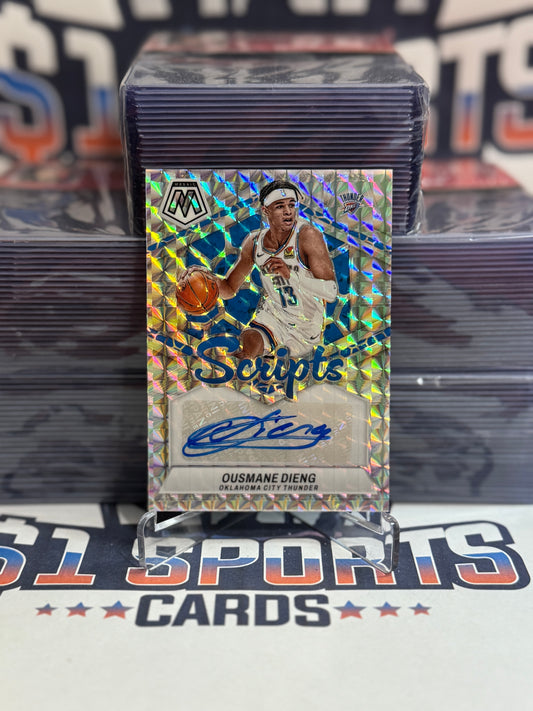 2023 Panini Mosaic (Mosaic Prizm, Scripts Auto) Ousmane Dieng #MS-OUS