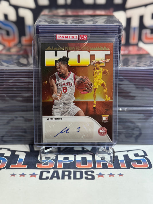 2023 NBA Hoops (Hot Signatures Auto) Seth Lundy Rookie #HSR-SL