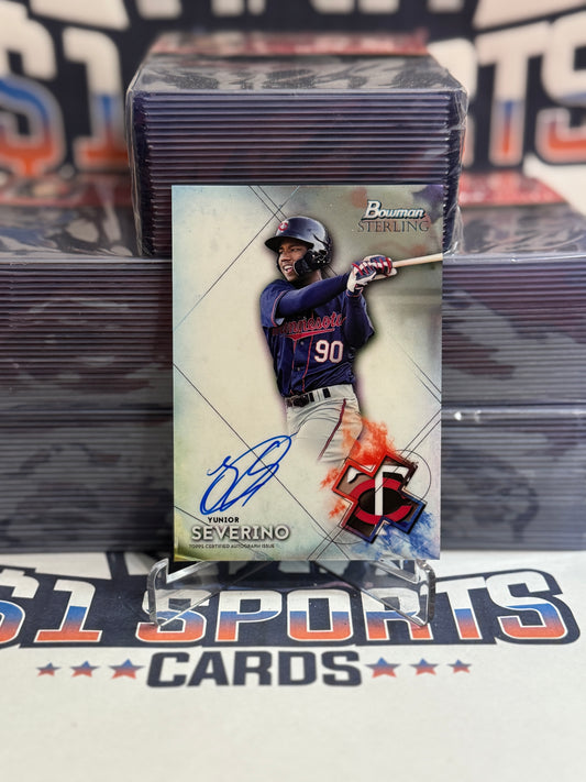 2021 Bowman Sterling (Prospect Auto) Yunior Severino #BSPA-YS