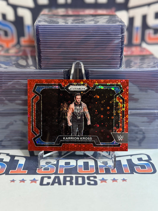 2024 Panini Prizm WWE (Red Disco Prizm 46/99) Kenny Williams #72