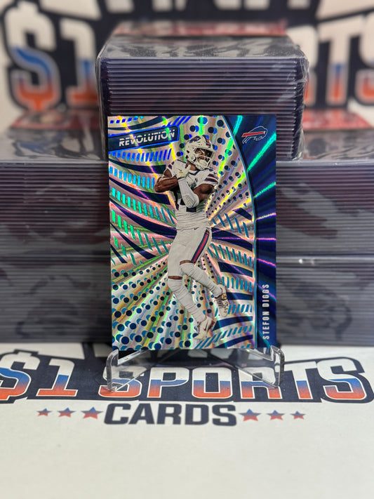 2021 Panini Revolution (Blue 4/75) Stefon Diggs #REV-37
