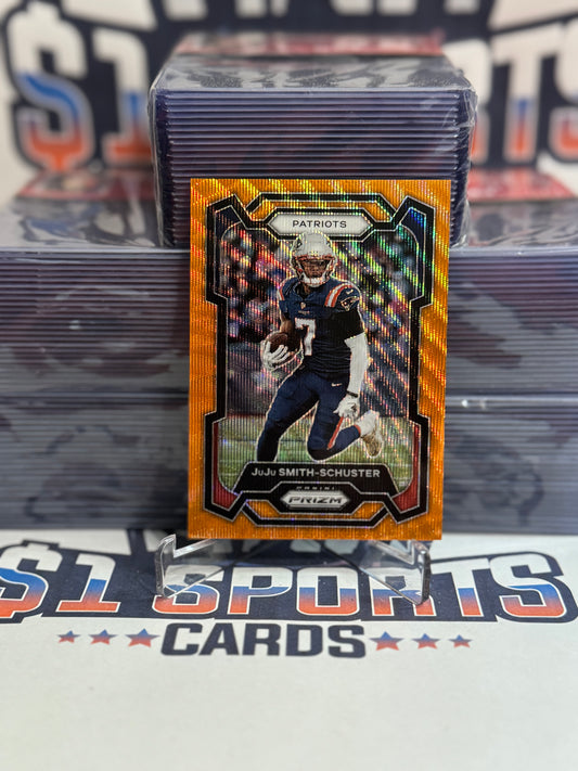 2023 Panini Prizm (Orange Wave Prizm 22/50) JuJu Smith-Schuster #204