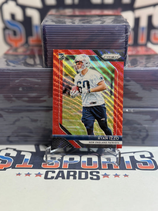 2018 Panini Prizm (Red Wave Prizm 143/149) Ryan Izzo Rookie #290