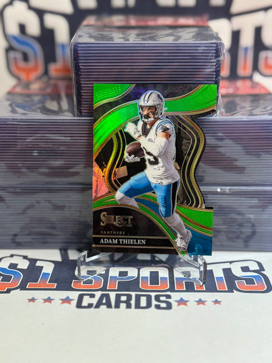 2023 Panini Select (Lime Green Die Cut Prizm 162/499) Adam Thielen #299