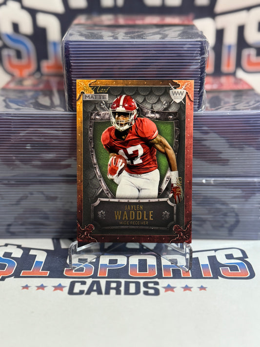 2021 Wild Card Matte (Bronze 79/125) Jaylen Waddle Rookie #WWCB-12