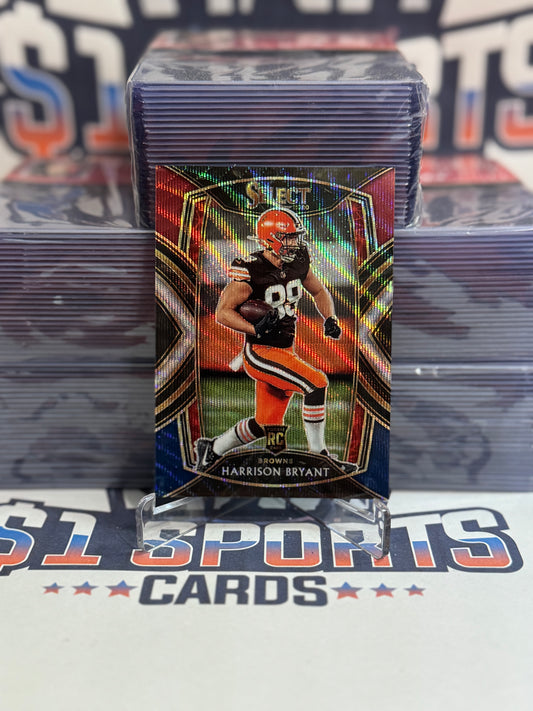 2020 Panini Select (Red White Blue Wave Prizm 15/99) Harrison Bryant Rookie #298