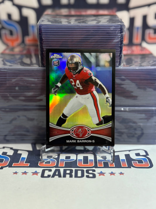 2012 Topps Chrome (Black Refractor 75/299) Mark Barron Rookie #29