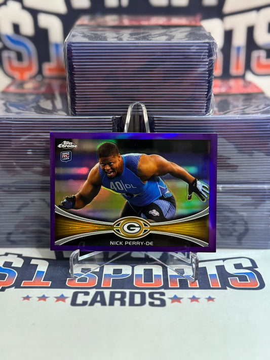 2012 Topps Chrome (Purple Refractor 242/499) Nick Perry #185