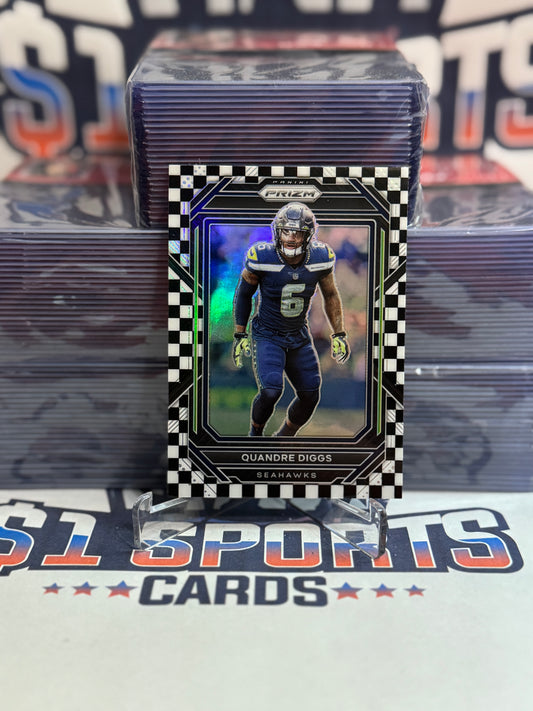 2022 Panini Prizm (Checkerboard SP Prizm) Quandre Diggs #260