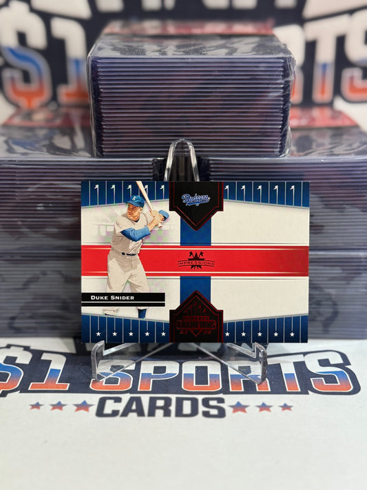 2005 Donruss Champions (Red 145/250) Duke Snider #401