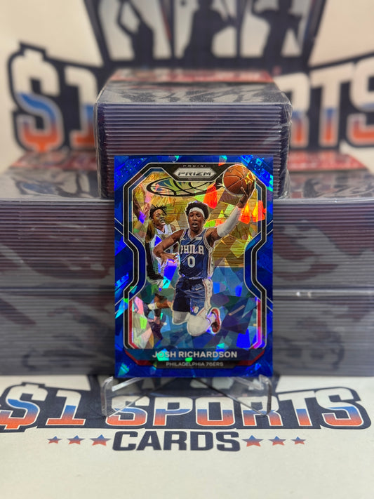 2020 Panini Prizm (Blue Ice Prizm 42/125) Josh Richardson #136